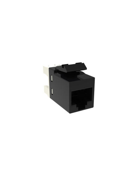 Jacks Utp Cat 6  24u Black - Precio X Unidad (solo Para Patcheras)