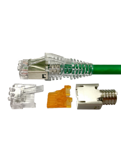 Modular Plug Cat 6a Blindado -  Mp-6as-c-1:6a Shd 5 7-7 0