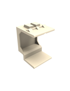 Inserto Ciego P-wallplate - Beige -ex 557626-