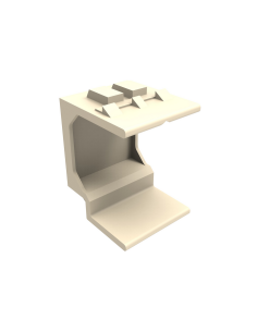 Inserto Ciego P/wallplate - Beige