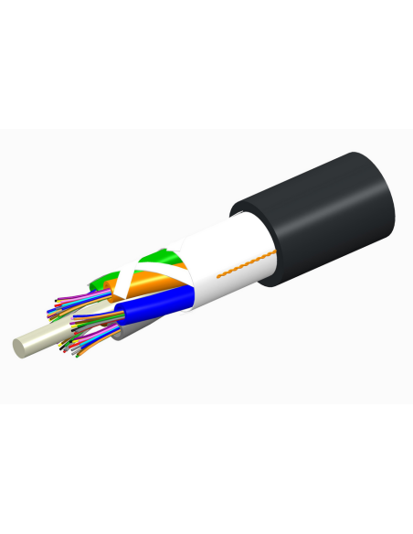 Fibra Optica 9-125 Os2 Dielectrica Outdoor Sin Gel X 12 Hilos