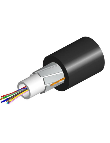 Fibra Optica Monomodo 24 Hilos Int-ext-ducto Con Gel