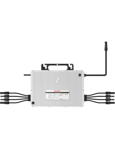Micro Inversor Monofasico De 2kw Con 4 Mppt De 1 Entrada Afci Imp 16a - Incluye Wifi - Ip67 - Start Up: 22 Vdc - Garantia: 12