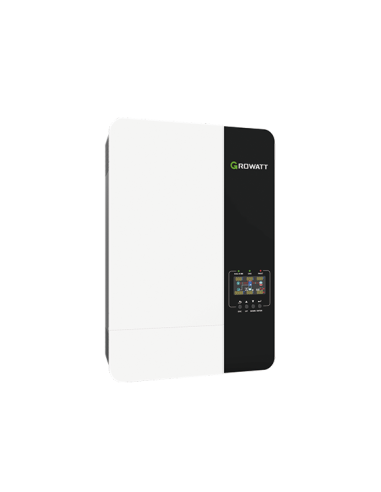 Inversor-cargador Offgrid Growatt 5kw  48vcc  Mppt 100a  Max Pv 6000w  Paralelizable Hasta 6  Funcionamiento Con O Sin Bateri