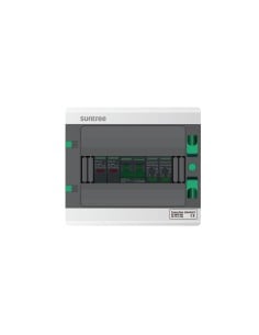 Caja De Combinacion Vdc  2 Entradas - 2 Salidas  1000vcc 20a Ip65  Con Conectores Mc4  Fus  Int Y Spd