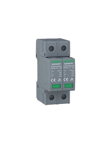 Protector Contra Sobretensiones Corriente Continua  2 Polos 500vcc 20-40ka