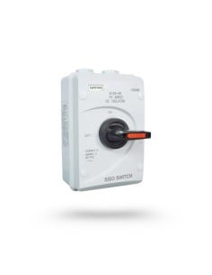 Llave De Corte Corriente Continua  1000vcc 32a  Ip66  4 Polos Con Conectores Mc4