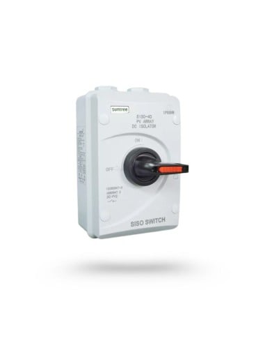 Llave De Corte Corriente Continua  1000vcc 32a  Ip66  4 Polos Con Conectores Mc4