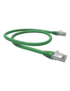 Patch Cord F/utp Gigalan Green Cat.6a - Lszh - T568a/b - 0.5m - Gris (blindado)
