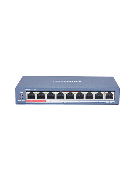 8 Port Fast Ethernet Unmanaged Poe Switch