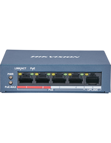 4 Port Fast Ethernet Unmanaged Poe Switch