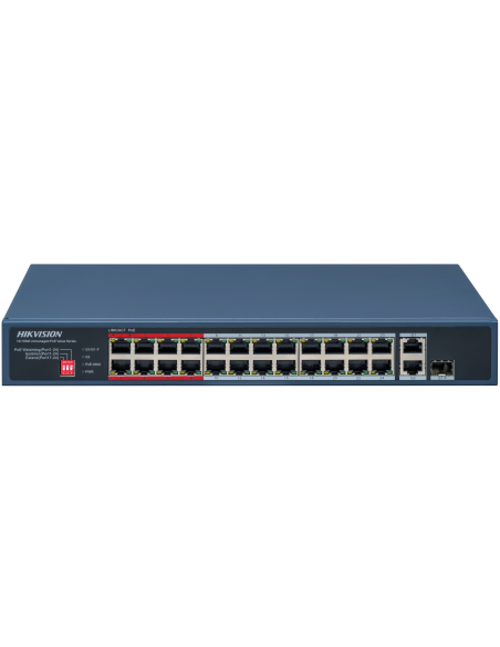 24 Port Fast Ethernet Unmanaged Poe Switch