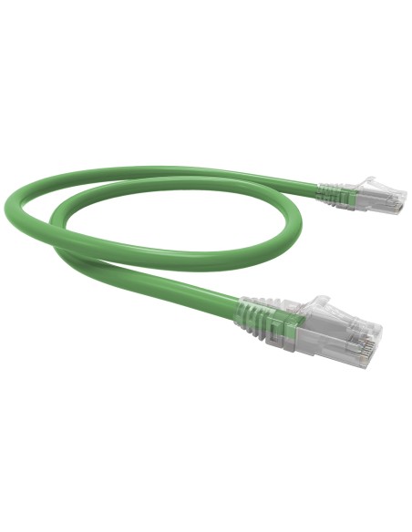 Patch Cord U-utp Gigalan Linea Green Cat 6 - Lszh - T568a-b - 0 5m - Gris