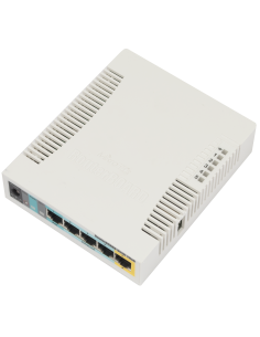 Routerboard 951ui-2hnd With 600mhz Cpu  128mb Ram  5xlan  Built-in 2 4ghz 802b-g-n 2x2 Two Chain Wireless With Integrated Ant