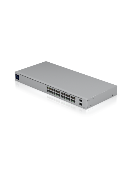 A 24-port  Layer 2 Switch With A Silent  Fanless Cooling System