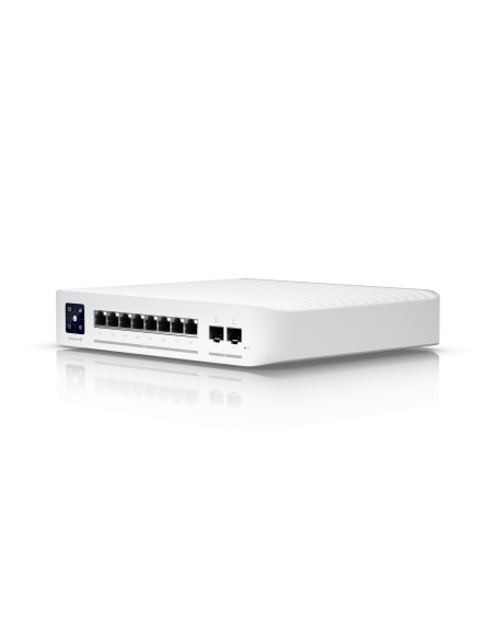An 8-port  Layer 3 Switch With 2 5 Gbe Poe+ Output