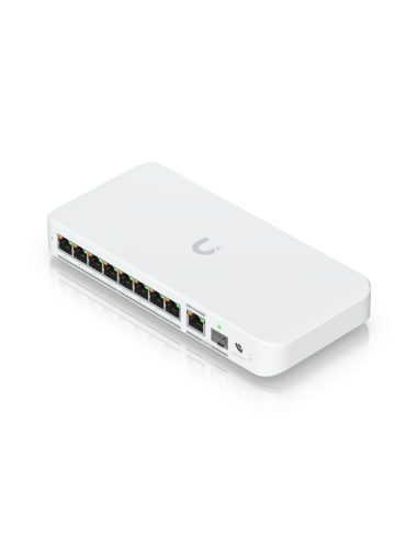 Flexible  8-port 2 5 Gbe Poe++ Switch With A 10 Gbe Rj45-sfp+ Combination Uplink Port That Can Be Powered With Poe+++ Or An A