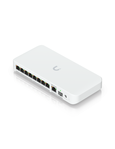Flexible  8-port 2 5 Gbe Poe++ Switch With A 10 Gbe Rj45-sfp+ Combination Uplink Port That Can Be Powered With Poe+++ Or An A