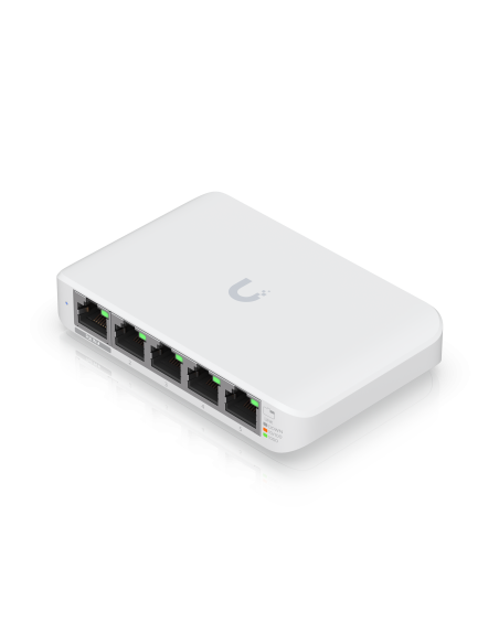 A Compact  5-port  Layer 2 Switch That Can Be Powered With Poe Or A 5v Usb-c Adapter