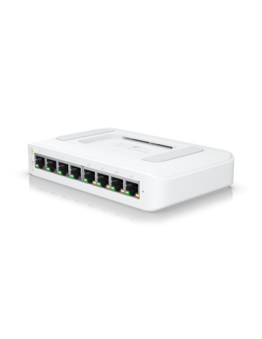 An 8-port  Layer 2 Poe Switch Supporting Silent Fanless Cooling