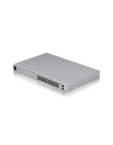 A 24-port  Layer 3 Switch Supporting 10g Sfp+ Connections With Fanless Cooling