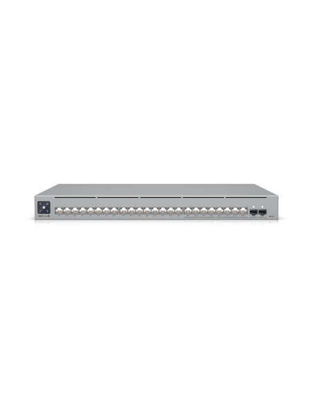 A 24-port  Layer 3 Etherlighting™ Switch Capable Of High-power Poe++ Output