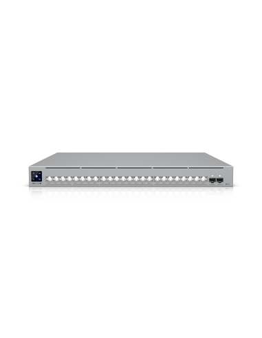 Professional-grade  24-port Layer 3 Etherlighting™ Poe+++ Switch With -16- 10 Gbe  -8- 2 5 Gbe  And -2- 25g Sfp28 Ports