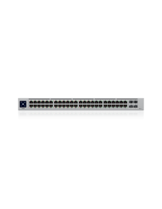 A 48-port  Layer 2 Poe Switch With A Silent  Fanless Cooling System.