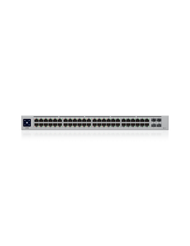 A 48-port  Layer 2 Poe Switch With A Silent  Fanless Cooling System.