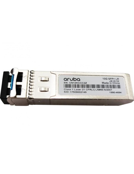 Aruba 10g Sfp+ Lc Lr 10km Smf Xcvr