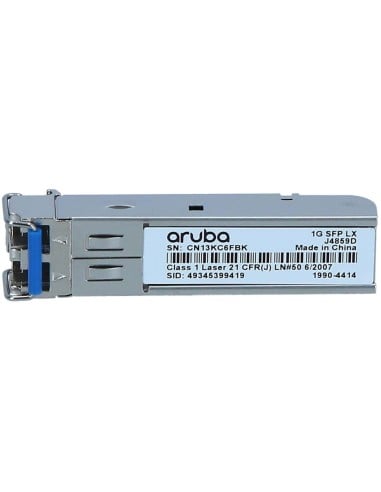 Aruba 1g Sfp Lc Lx 10km Smf Xcvr