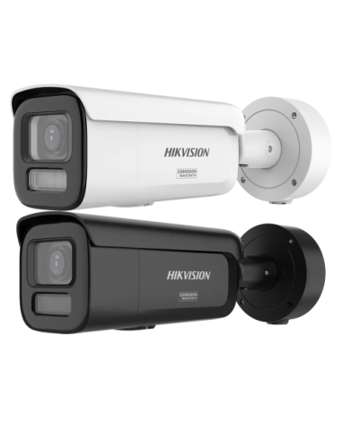 4 Mp Smart Hybrid Light With Colorvu Motorized Varifocal Bullet Network Camera