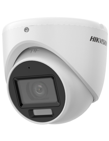 2mp Smart Hybrid Light Audio Fixed Turret Camera